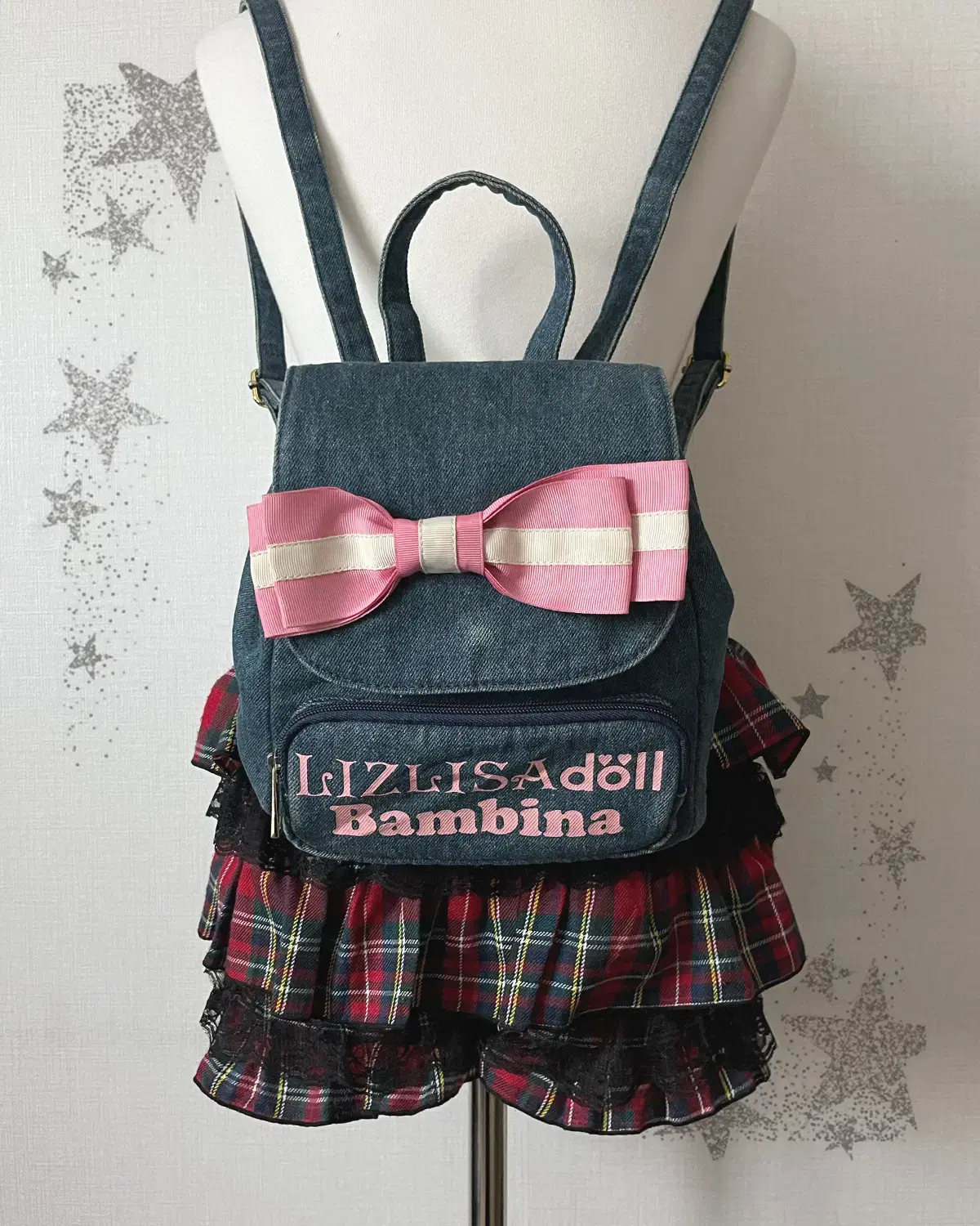 ( lizlisa ) bambina ribbon mini bag